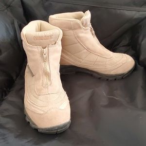 Tan suede winter hiking boot nwot